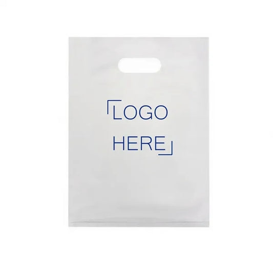 12" x15" Die-Cut Handle Plastic Bag