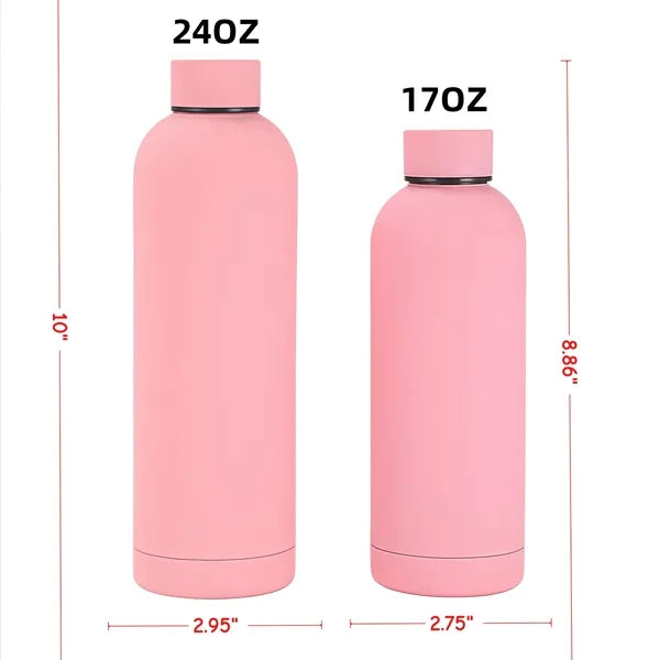 24oz Stainless Steel Insulated Narrow Mouth Sports Water Cup