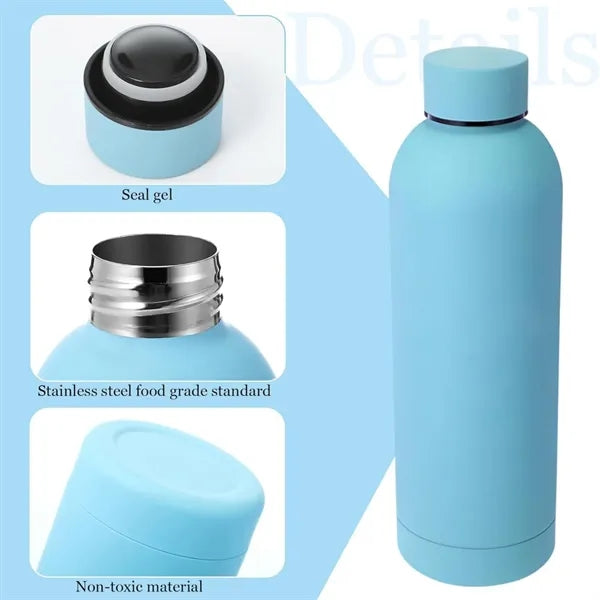 24oz Stainless Steel Insulated Narrow Mouth Sports Water Cup