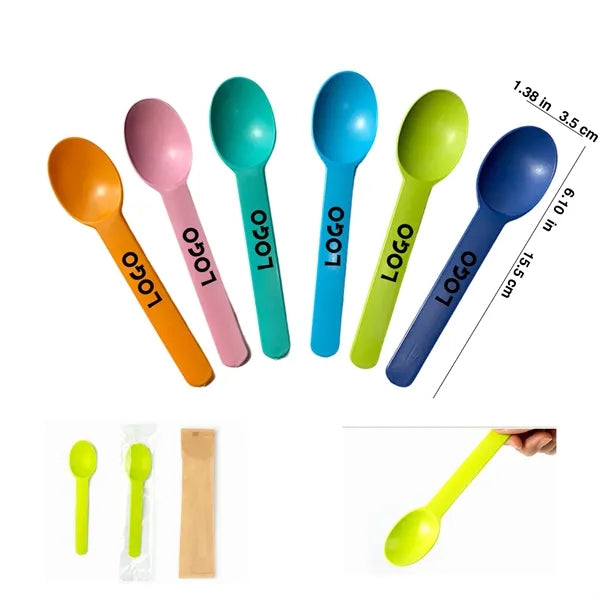 Disposable Cornstarch Dessert Spoon