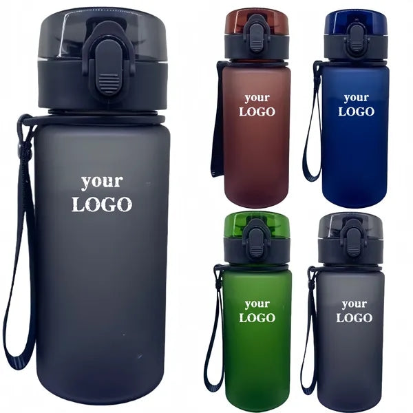 Outdoor sports plastic water cup