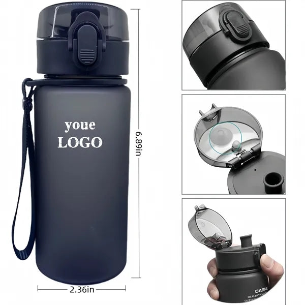 Outdoor sports plastic water cup