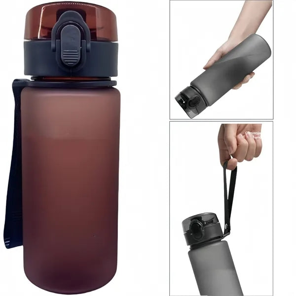 Outdoor sports plastic water cup