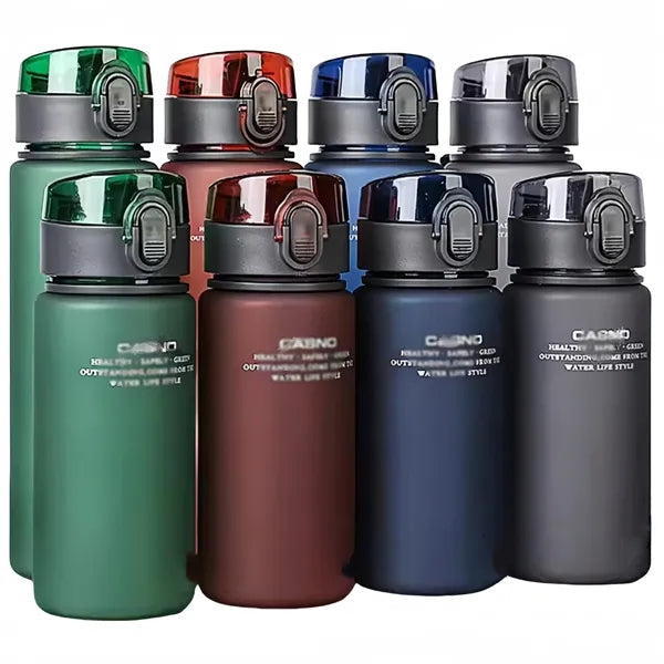 Outdoor sports plastic water cup