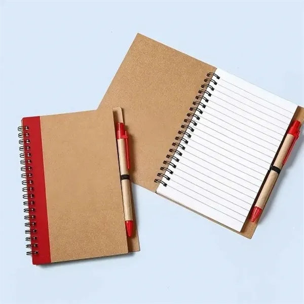 Spiral Notebook with Pen