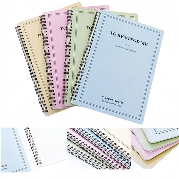 Coil - bound notebook, suitable for students' study and offi