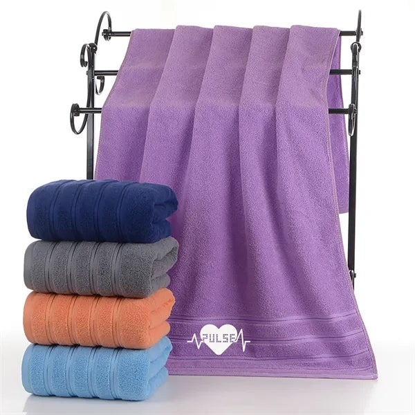 Pure Cotton Dyed Bath Towels