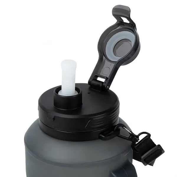 2L Foldable Water Bottle with Straw