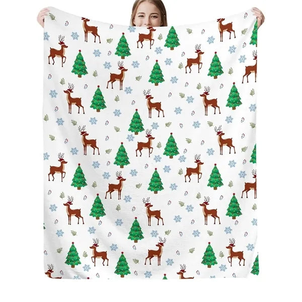 Premium Flannel Throw Blanket