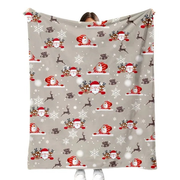 Premium Flannel Throw Blanket