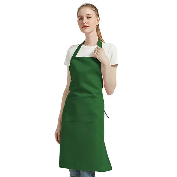 30" Unisex Water-Resistant Polyester Cotton Aprons