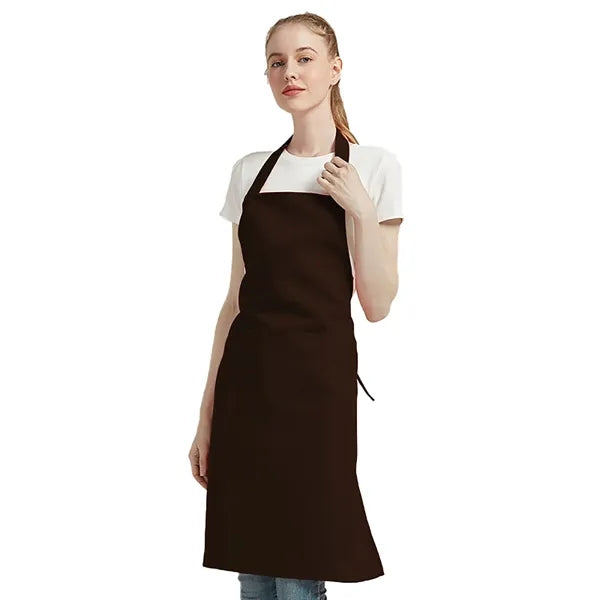 30" Unisex Water-Resistant Polyester Cotton Aprons
