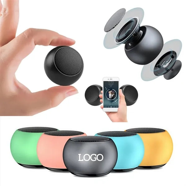 Portable Wireless Speaker with Stereo Bass Sound