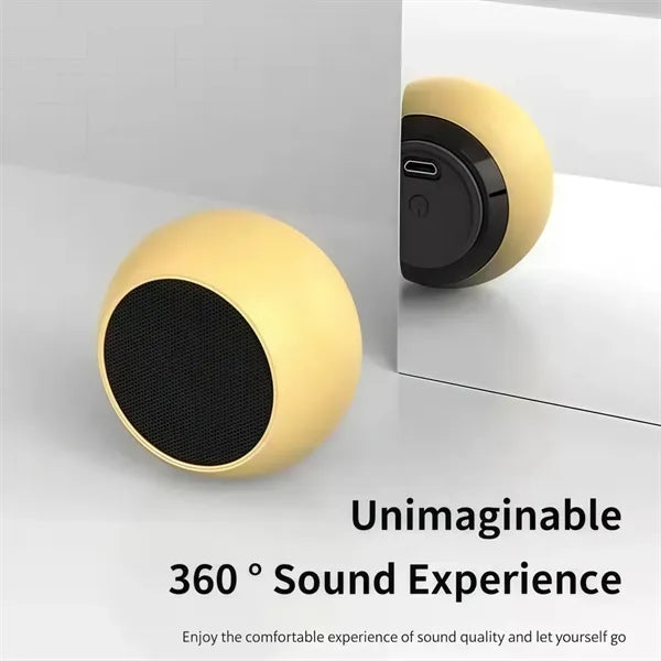 Portable Wireless Speaker with Stereo Bass Sound
