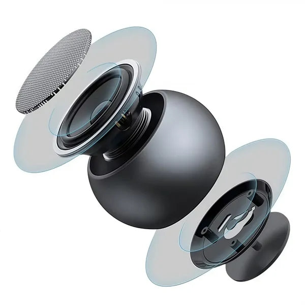Portable Wireless Speaker with Stereo Bass Sound