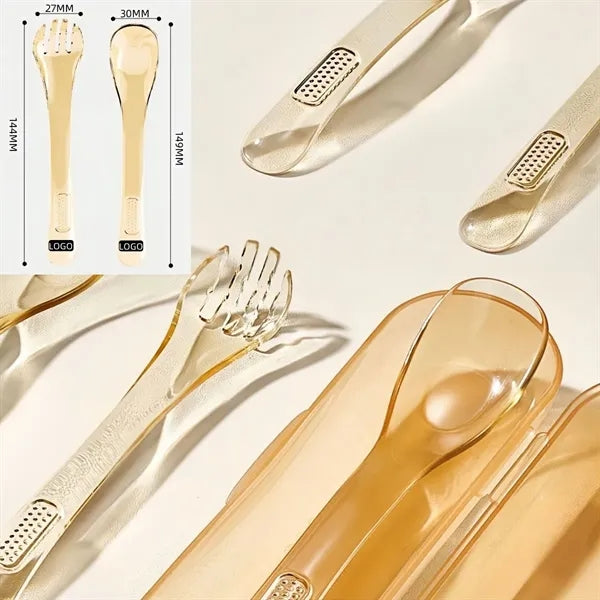 PPSU Baby Feeding Spoon Set With Case