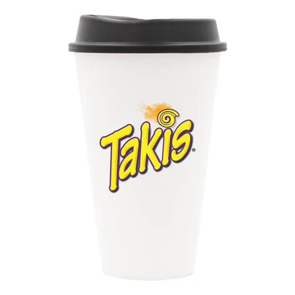 17 Oz. Java Flex, White, Digital