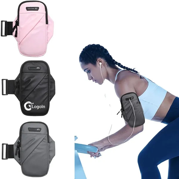 Sports Armband Running Gym Arm Bag with Earphone Hole