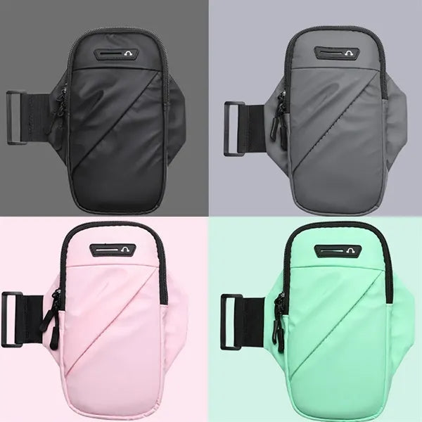 Sports Armband Running Gym Arm Bag with Earphone Hole