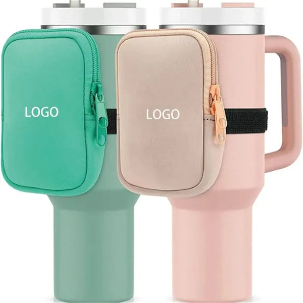New 40oz Bottle Carrier with Coin Pouch and Outdoor Bag