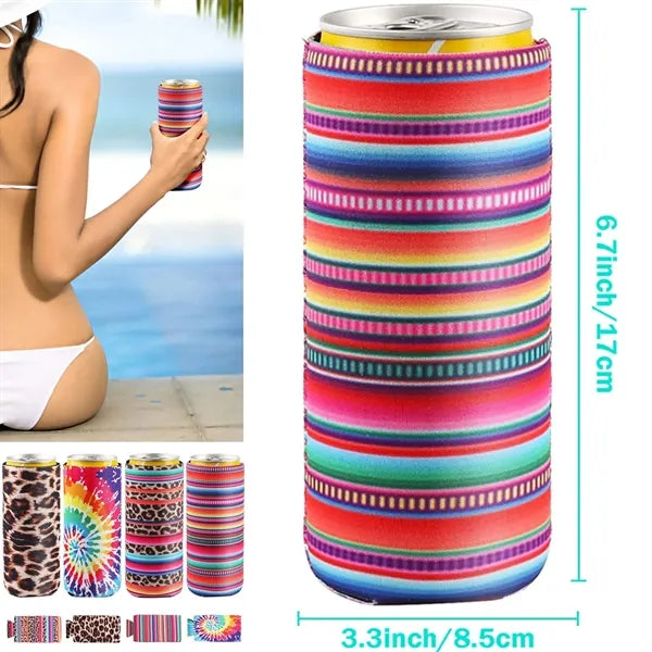 3mm Neoprene Collapsible Can Cooler Sleeve