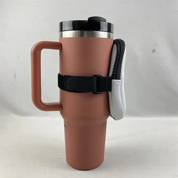New 40oz Bottle Carrier with Coin Pouch and Outdoor Bag