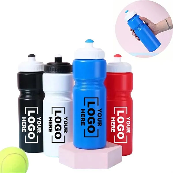 Lightweight Cycling Sports Bottle With Pull-Top Cap
