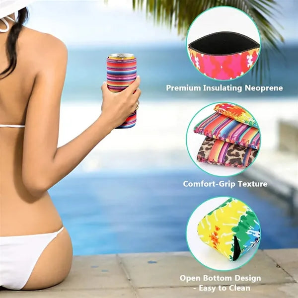 3mm Neoprene Collapsible Can Cooler Sleeve