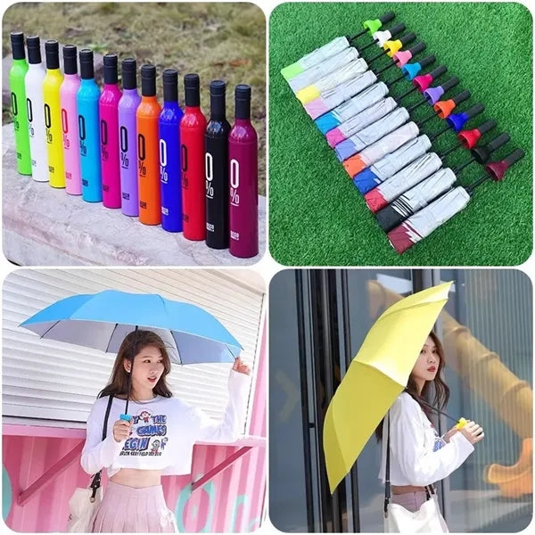 Wine Bottle Umbrella