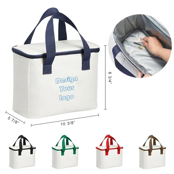 34oz Zippered Portable Outdoor Cooler Bag