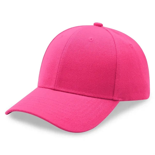 6 Panel Poly Twill Baseball Cap