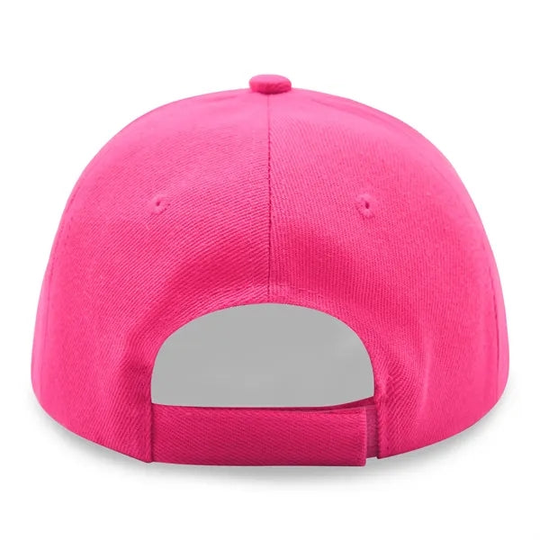6 Panel Poly Twill Baseball Cap