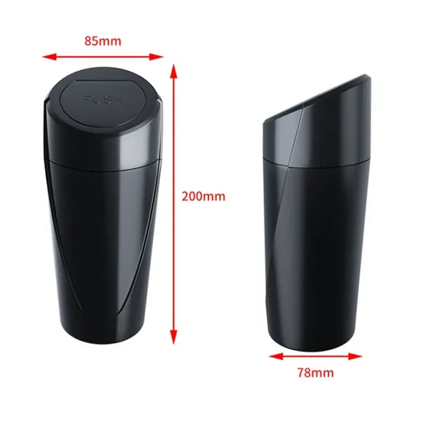 Car Trash Can with Lid