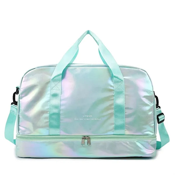 Shiny Travel Bag Duffel for Women