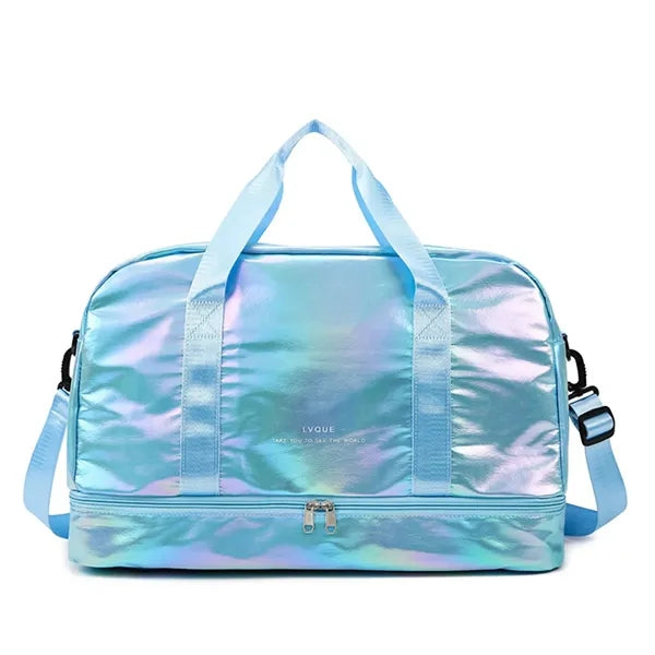 Shiny Travel Bag Duffel for Women