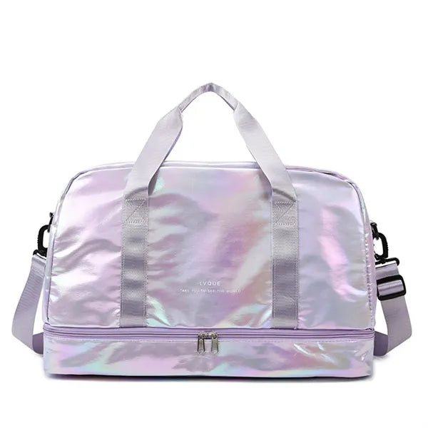 Shiny Travel Bag Duffel for Women