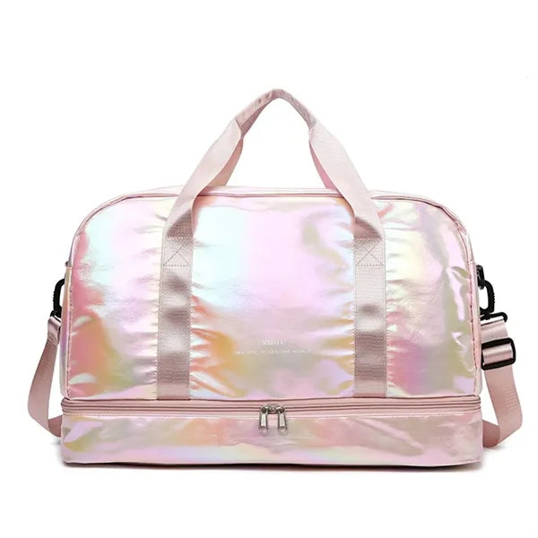 Shiny Travel Bag Duffel for Women