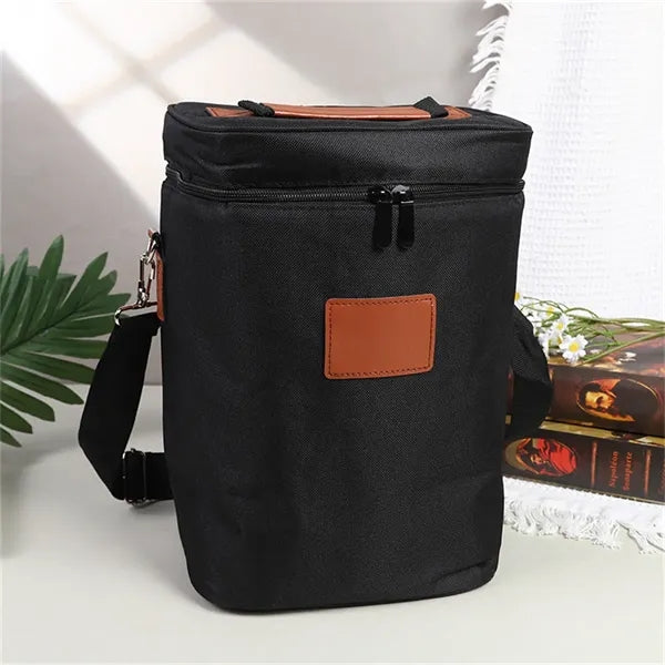 4 Bottle Wine Gift Tote Carrier