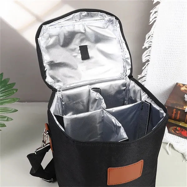 4 Bottle Wine Gift Tote Carrier