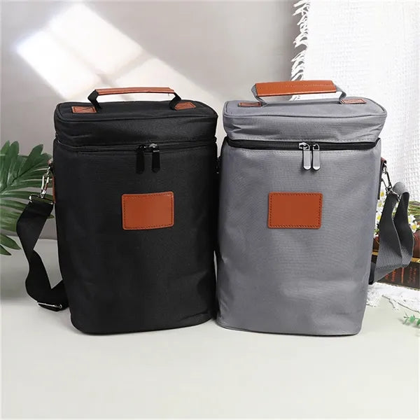 4 Bottle Wine Gift Tote Carrier