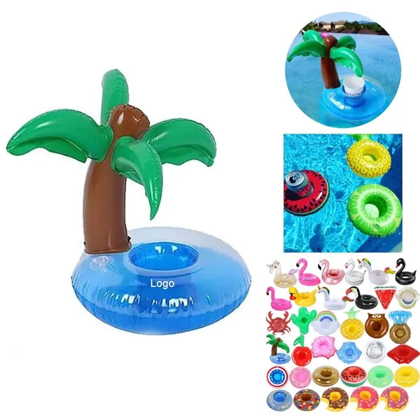 Inflatable Floating Drink Cup Holder