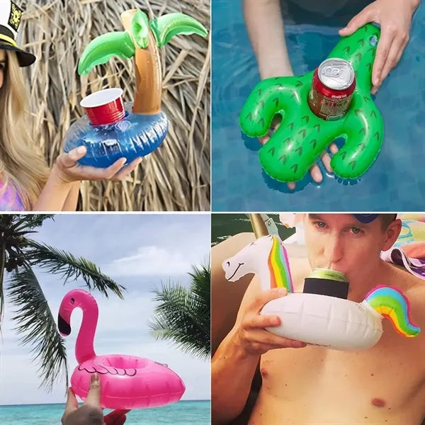 Inflatable Floating Drink Cup Holder