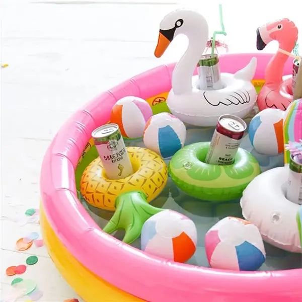 Inflatable Floating Drink Cup Holder