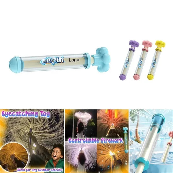 Pressure Pull-Out Sprinkler Spray Firework Water Gun