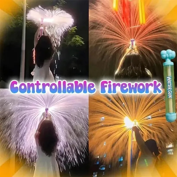 Pressure Pull-Out Sprinkler Spray Firework Water Gun
