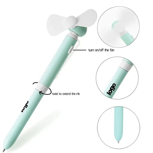 Unique Densign 2 in 1 Ballpoint Pen With Mini Fan