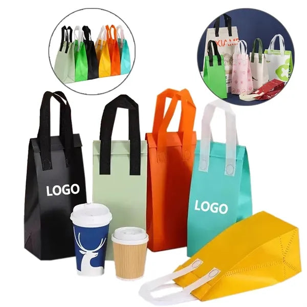 Insulated Drink Tote Bag for Coffee & Milk Tea