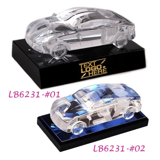 3D Crystal Car Award Auto Trophy Sculpture