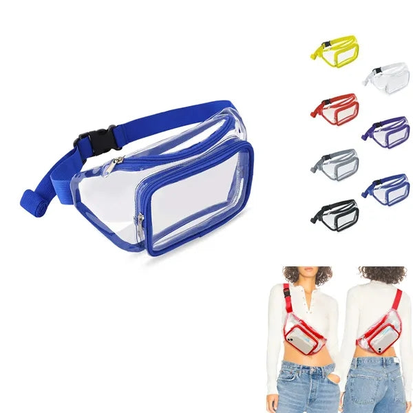 Clear Stadium Fanny Pack With Strap