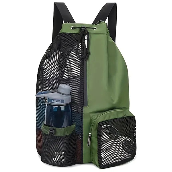 Breathable Mesh Drawstring Quick-Dry Backpack